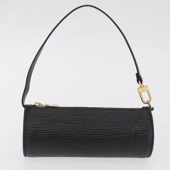LOUIS VUITTON Epi Soufflot Hand Bag Black M52222 LV Auth mr3233V