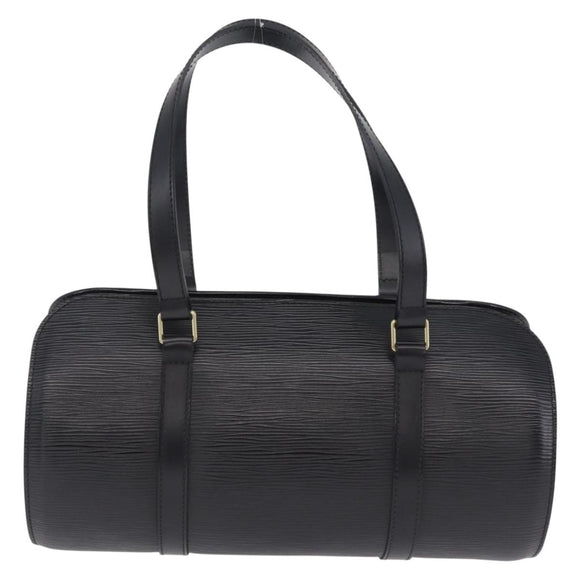 LOUIS VUITTON Epi Soufflot Hand Bag Black M52222 LV Auth mr3233V
