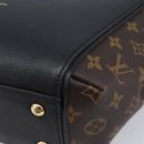 LOUIS VUITTON Monogram Kimono PM Tote Bag Black M41855 LV Auth mr3240A-10