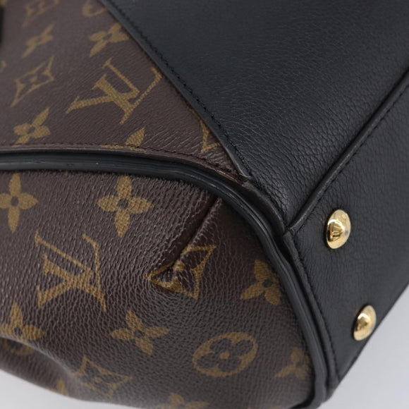 LOUIS VUITTON Monogram Kimono PM Tote Bag Black M41855 LV Auth mr3240A
