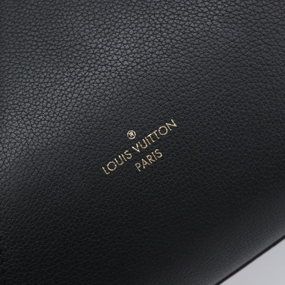 LOUIS VUITTON Monogram Kimono PM Tote Bag Black M41855 LV Auth mr3240A