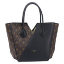 LOUIS VUITTON Monogram Kimono PM Tote Bag Black M41855 LV Auth mr3240A-2
