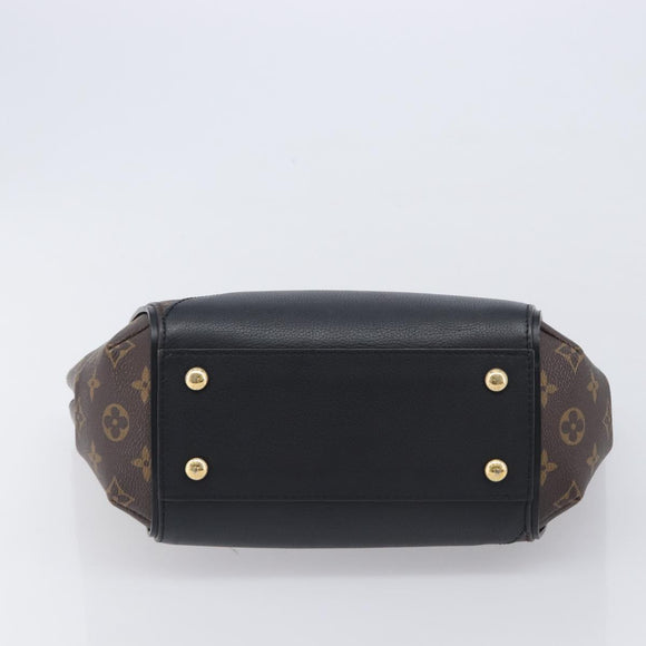 LOUIS VUITTON Monogram Kimono PM Tote Bag Black M41855 LV Auth mr3240A