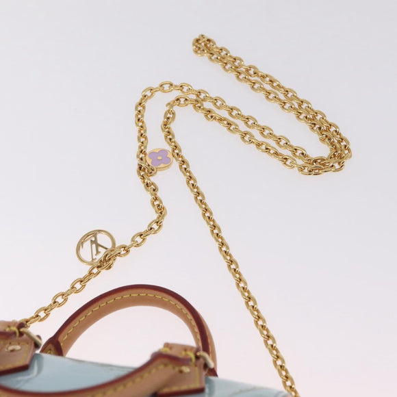 LOUIS VUITTON Vernis LVxTM Exclusive Nano Speedy Bag 2way M83000 LV Auth mr3242M