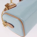 LOUIS VUITTON Vernis LVxTM Exclusive Nano Speedy Bag 2way M83000 LV Auth mr3242M-13