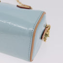 LOUIS VUITTON Vernis LVxTM Exclusive Nano Speedy Bag 2way M83000 LV Auth mr3242M-16