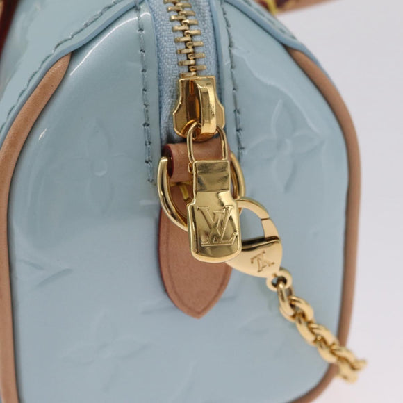LOUIS VUITTON Vernis LVxTM Exclusive Nano Speedy Bag 2way M83000 LV Auth mr3242M
