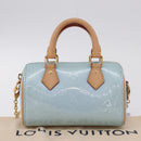 LOUIS VUITTON Vernis LVxTM Exclusive Nano Speedy Bag 2way M83000 LV Auth mr3242M-23