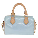 LOUIS VUITTON Vernis LVxTM Exclusive Nano Speedy Bag 2way M83000 LV Auth mr3242M-3