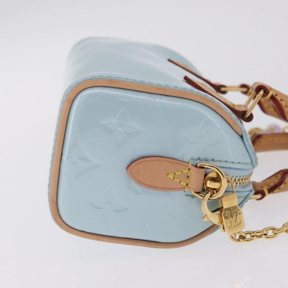 LOUIS VUITTON Vernis LVxTM Exclusive Nano Speedy Bag 2way M83000 LV Auth mr3242M