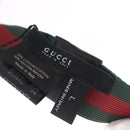 GUCCI Web Sherry Line Sun Visor L Black Auth mr3243-11