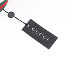 GUCCI Web Sherry Line Sun Visor L Black Auth mr3243-12