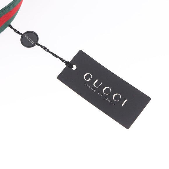 GUCCI Web Sherry Line Sun Visor L Black Auth mr3243