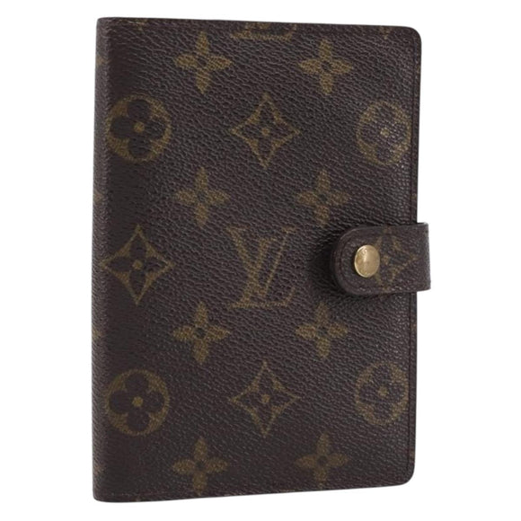 LOUIS VUITTON Monogram Agenda PM Day Planner Cover R20005 LV Auth mr3247