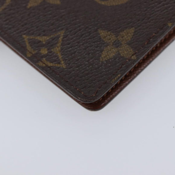LOUIS VUITTON Monogram Agenda PM Day Planner Cover R20005 LV Auth mr3247
