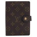 LOUIS VUITTON Monogram Agenda PM Day Planner Cover R20005 LV Auth mr3247-2