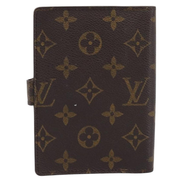 LOUIS VUITTON Monogram Agenda PM Day Planner Cover R20005 LV Auth mr3248