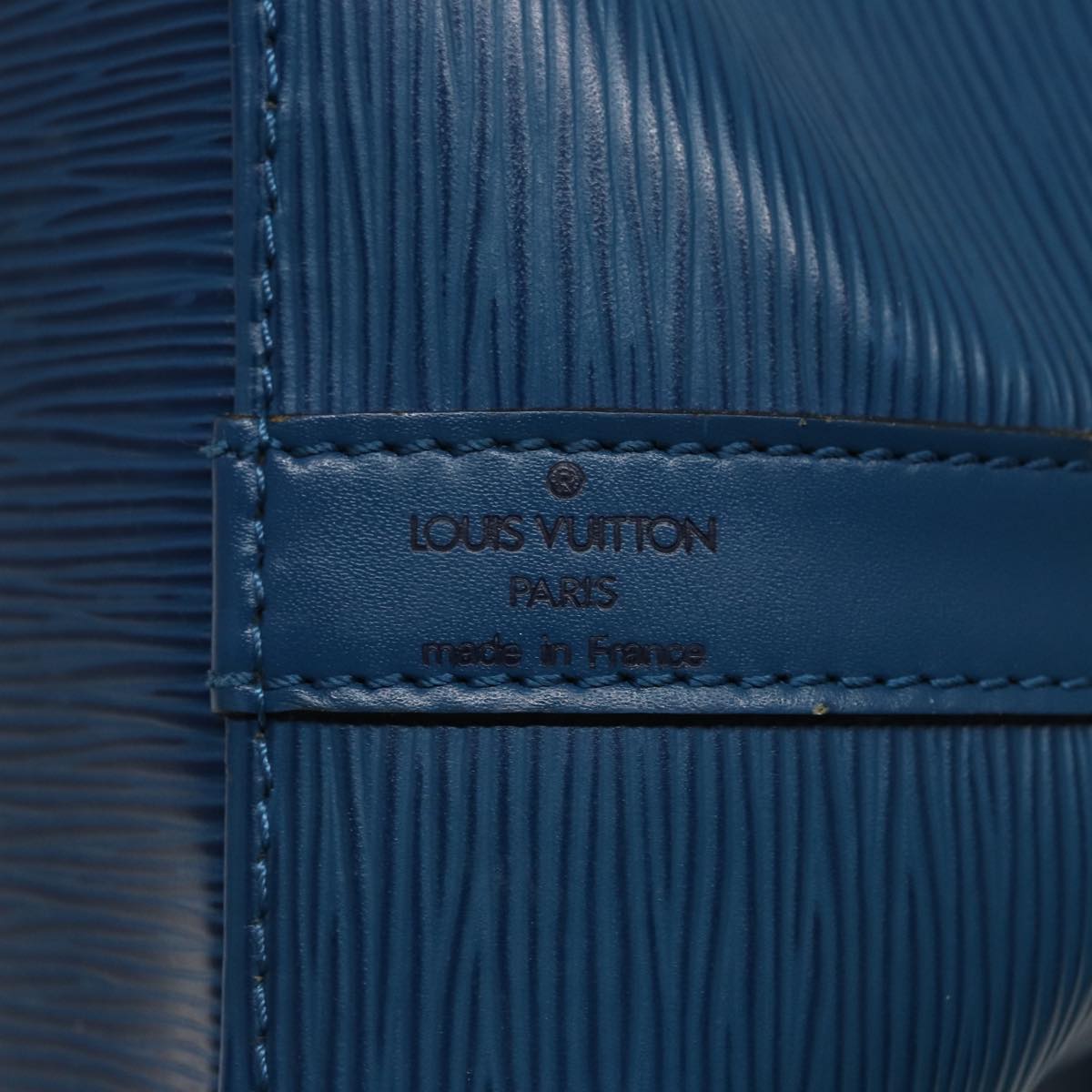 LOUIS VUITTON Epi Petit Noe Shoulder Bag Blue M44105 LV Auth mr325