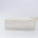 CHANEL Matelasse Chain Shoulder Bag Lamb Skin White Gold CC Auth mr3257-9