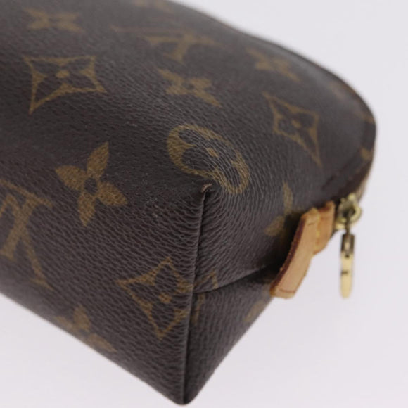 LOUIS VUITTON Monogram Pochette Cosmetic PM Pouch M43998 LV Auth mr3261