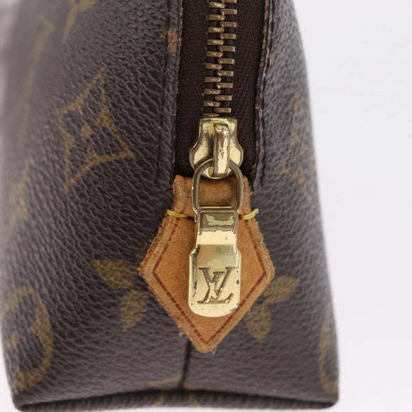 LOUIS VUITTON Monogram Pochette Cosmetic PM Pouch M43998 LV Auth mr3261