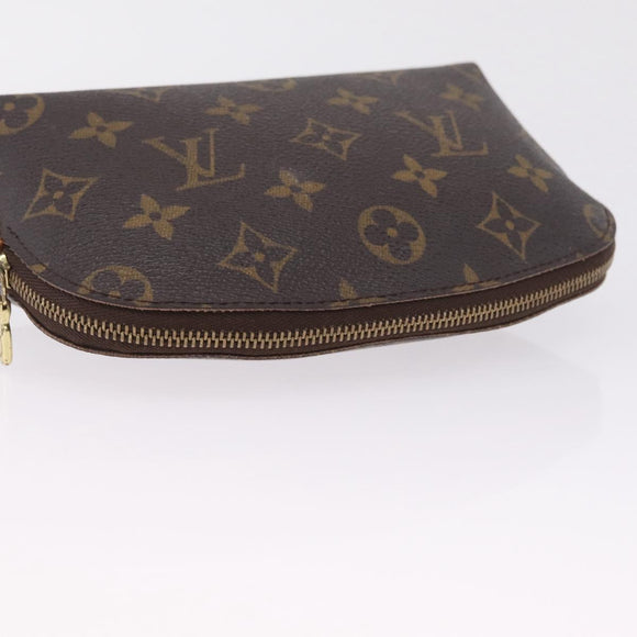 LOUIS VUITTON Monogram Pochette Cosmetic PM Pouch M43998 LV Auth mr3261