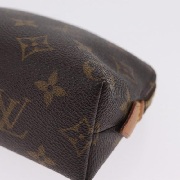 LOUIS VUITTON Monogram Pochette Cosmetic PM Pouch M43998 LV Auth mr3261