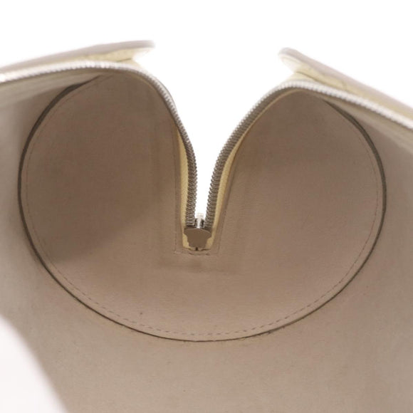 LOUIS VUITTON Epi Soufflot Hand Bag White LV Auth mr3268A