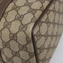 GUCCI GG Supreme Web Sherry Line Boston Bag PVC Beige Gold 40 02 006 Auth mr3273-10