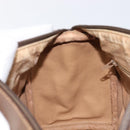 GUCCI GG Supreme Web Sherry Line Boston Bag PVC Beige Gold 40 02 006 Auth mr3273-22