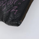 Balenciaga Clutch Bag Leather Black 362967 Auth mr3276-10