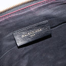 Balenciaga Clutch Bag Leather Black 362967 Auth mr3276-15