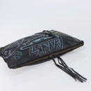 Balenciaga Clutch Bag Leather Black 362967 Auth mr3276-6