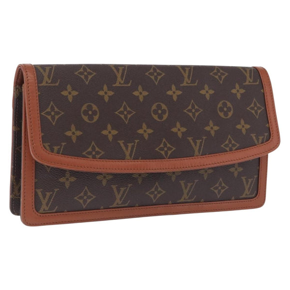 LOUIS VUITTON Monogram Pochette Dam GM Clutch Bag M51810 LV Auth mr3279A