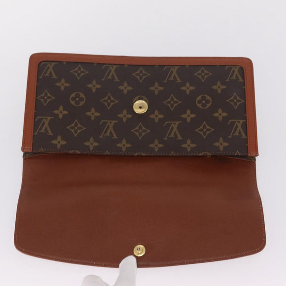 LOUIS VUITTON Monogram Pochette Dam GM Clutch Bag M51810 LV Auth mr3279A