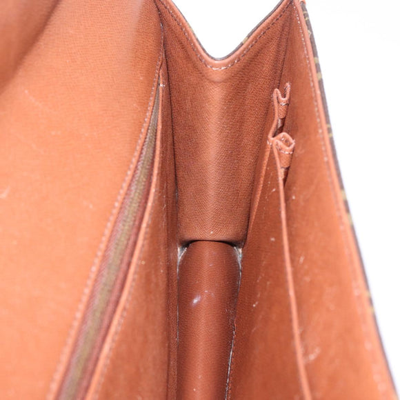 LOUIS VUITTON Monogram Pochette Dam GM Clutch Bag M51810 LV Auth mr3279A