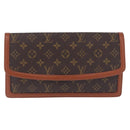 LOUIS VUITTON Monogram Pochette Dam GM Clutch Bag M51810 LV Auth mr3279A-2
