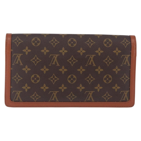 LOUIS VUITTON Monogram Pochette Dam GM Clutch Bag M51810 LV Auth mr3279A