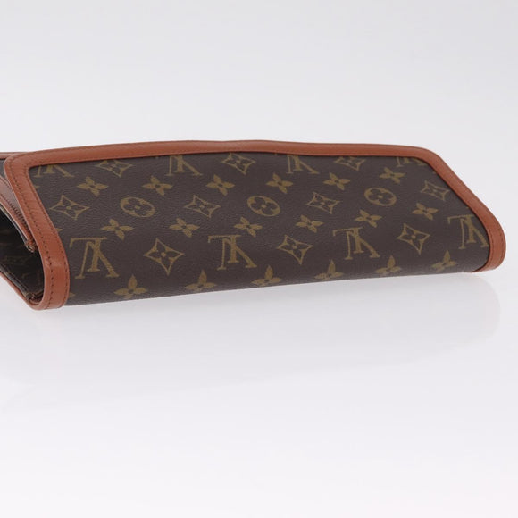 LOUIS VUITTON Monogram Pochette Dam GM Clutch Bag M51810 LV Auth mr3279A