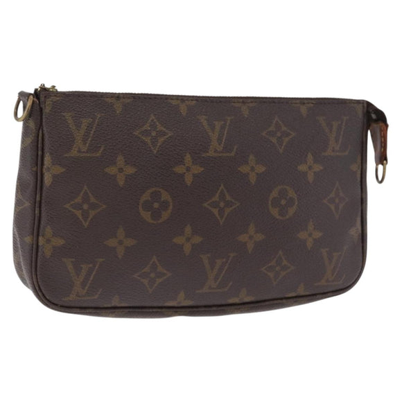 LOUIS VUITTON Monogram Pochette Accessoires Pouch M51980 LV Auth mr3280