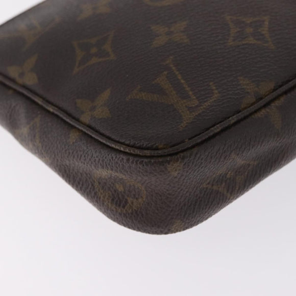 LOUIS VUITTON Monogram Pochette Accessoires Pouch M51980 LV Auth mr3280