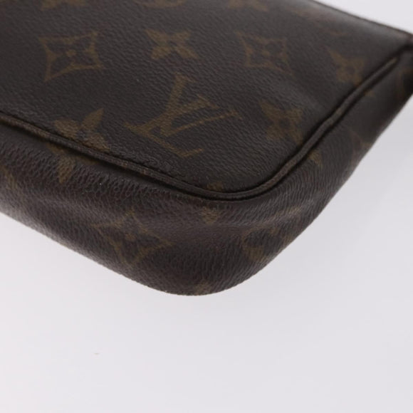 LOUIS VUITTON Monogram Pochette Accessoires Pouch M51980 LV Auth mr3280