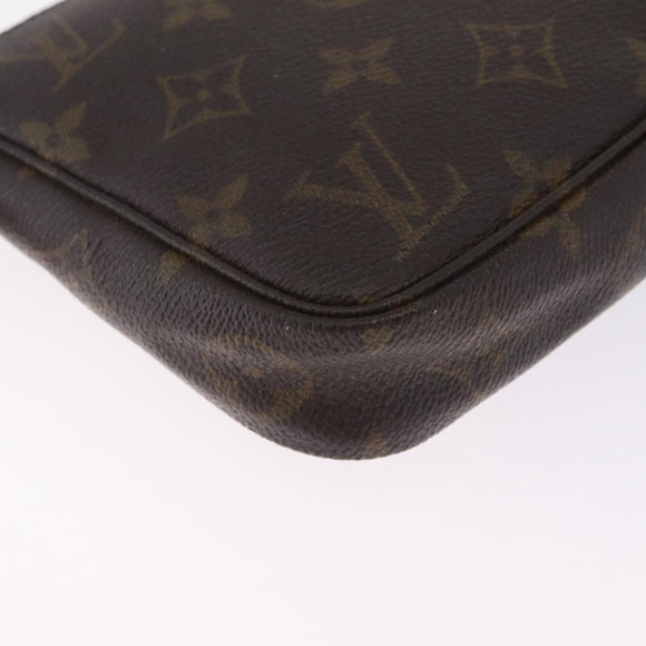 LOUIS VUITTON Monogram Pochette Accessoires Pouch M51980 LV Auth mr3280