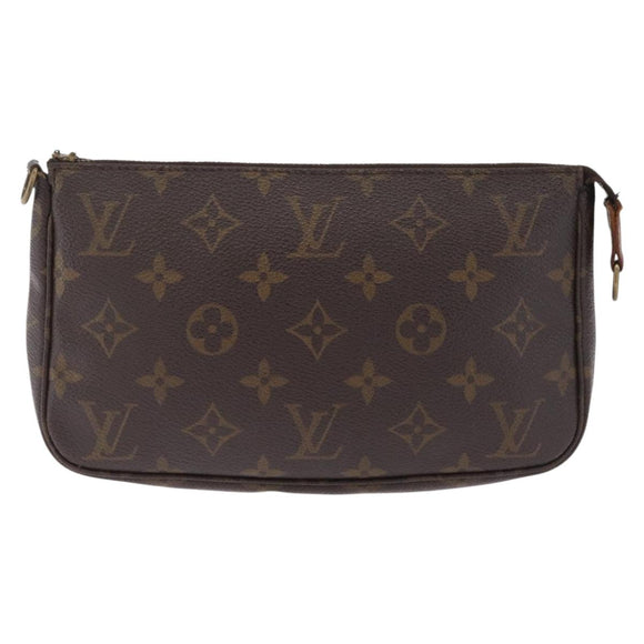 LOUIS VUITTON Monogram Pochette Accessoires Pouch M51980 LV Auth mr3280