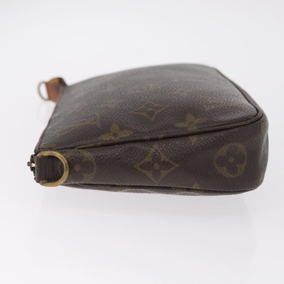 LOUIS VUITTON Monogram Pochette Accessoires Pouch M51980 LV Auth mr3280