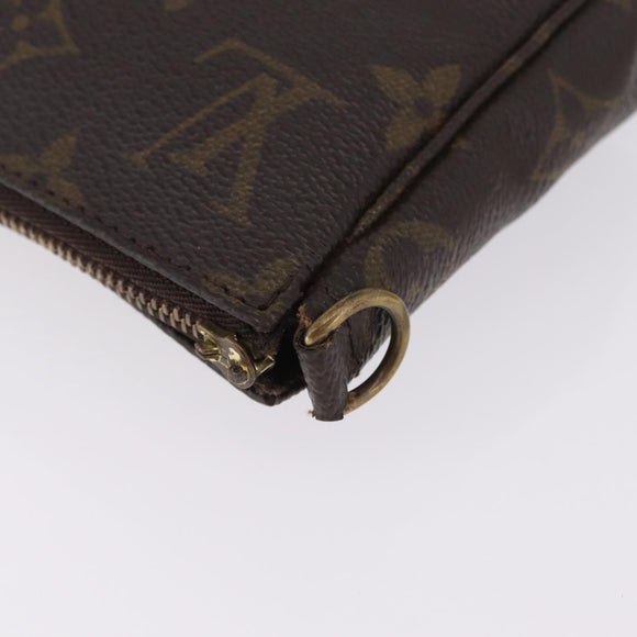 LOUIS VUITTON Monogram Pochette Accessoires Pouch M51980 LV Auth mr3280