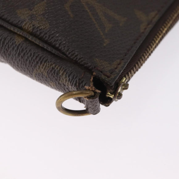 LOUIS VUITTON Monogram Pochette Accessoires Pouch M51980 LV Auth mr3280