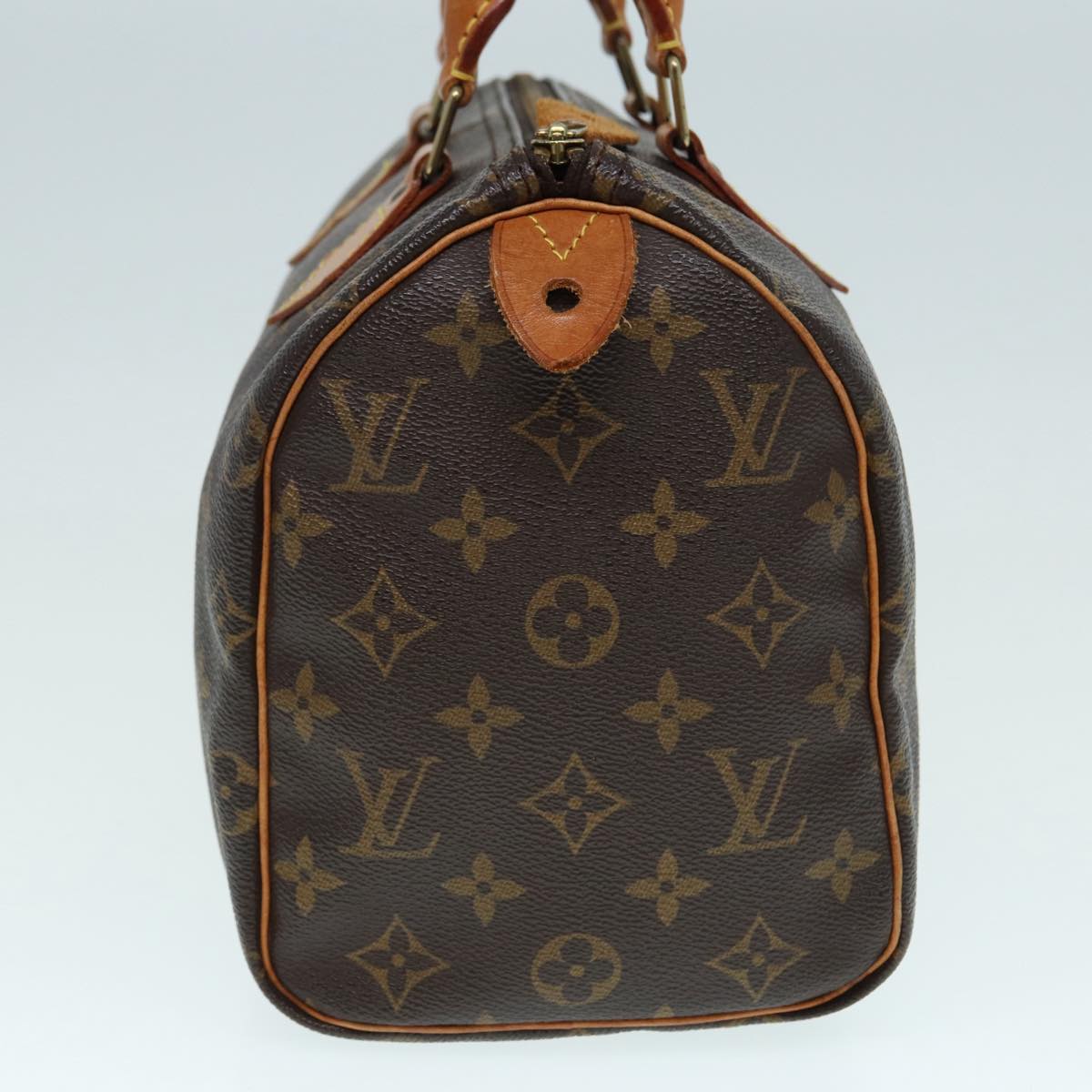 LOUIS VUITTON Monogram Speedy 25 Hand Bag M41528 LV Auth mr329