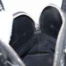 Balenciaga XXS Bill Hand Bag Leather 2way Black Silver 550646 Auth mr3296A-21