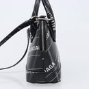 Balenciaga XXS Bill Hand Bag Leather 2way Black Silver 550646 Auth mr3296A-4